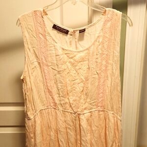 Pink maxi dress plus size